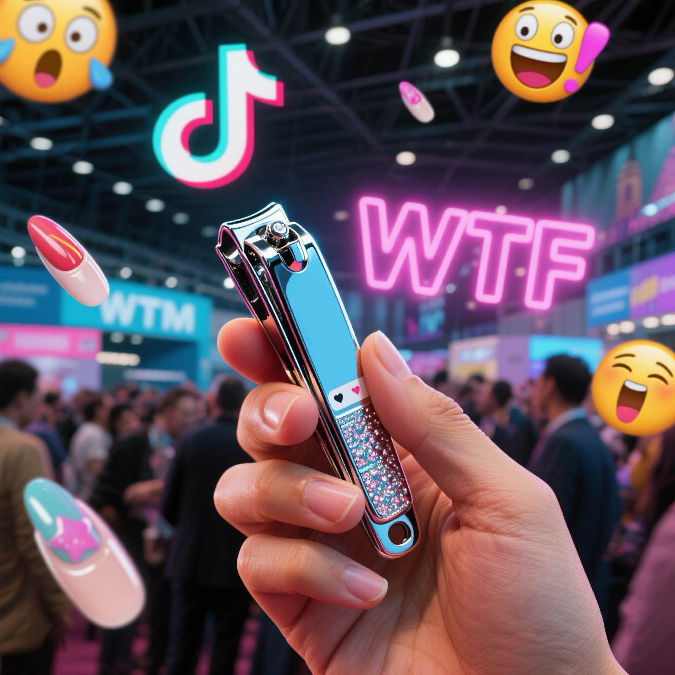 《WTF？老外在TikTok狂晒中国指甲剪：深度拆解WTM展会病毒传播》----专属于您的礼品定制
