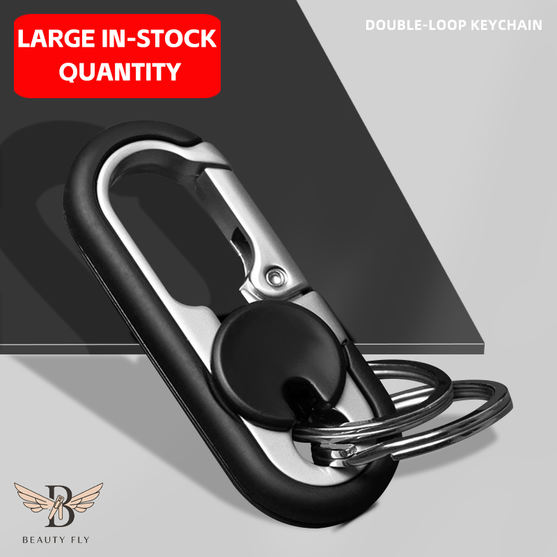 Keychain, Double-ring Keychain, Portable Keychain, Business-style Keychain, Car Keychain