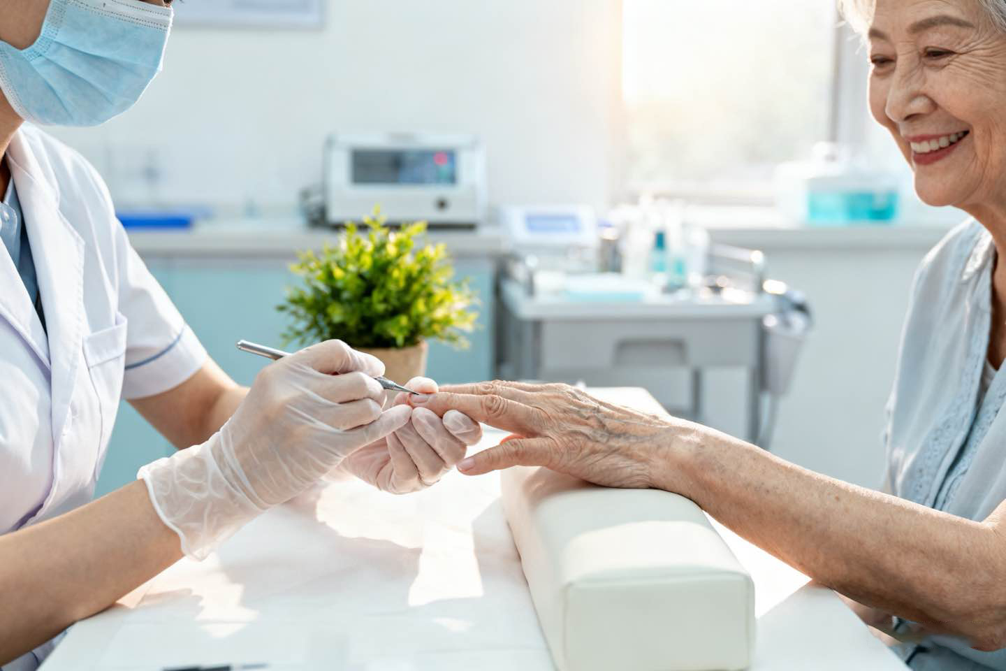 银发经济再升级：联合医疗机构推出老年指甲健康套餐---阳江指甲剪定制工厂