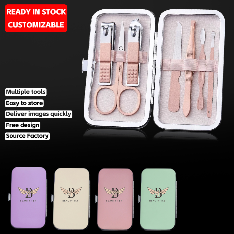 Custom nail clippers, custom LOGO and QR code for nail clipper sets, wholesale of small gifts for ground promotion