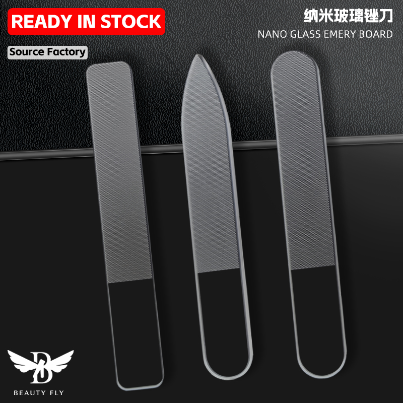 Nail File Nano Glass Baby Nail Polishing Strip, Nail Grinding Strip, Nail Brightening High-Tech File, Manicure Tool