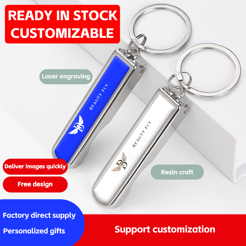 Nail clippers set custom nail clippers custom logo nail clippers lettering corporate gift customization