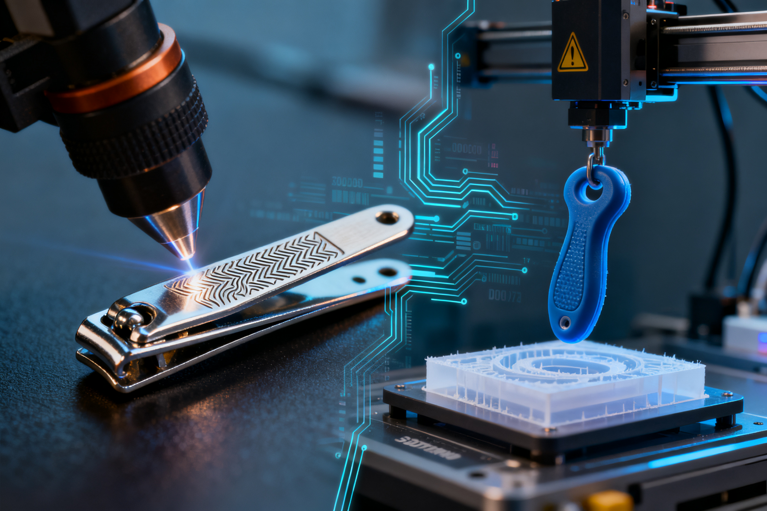 Technology Empowers Customization Experience: Laser Engraving + 3D Printing Land in the Nail Clipper Sector--Yangjiang Nail Clipper Customization Factory