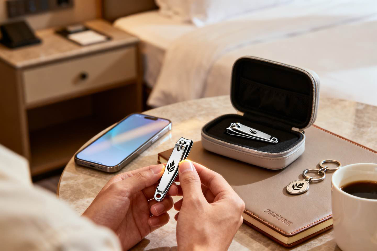 定制logo指甲剪：如何成为移动的品牌广告？揭秘小成本大回报的营销利器---阳江指甲剪定制工厂