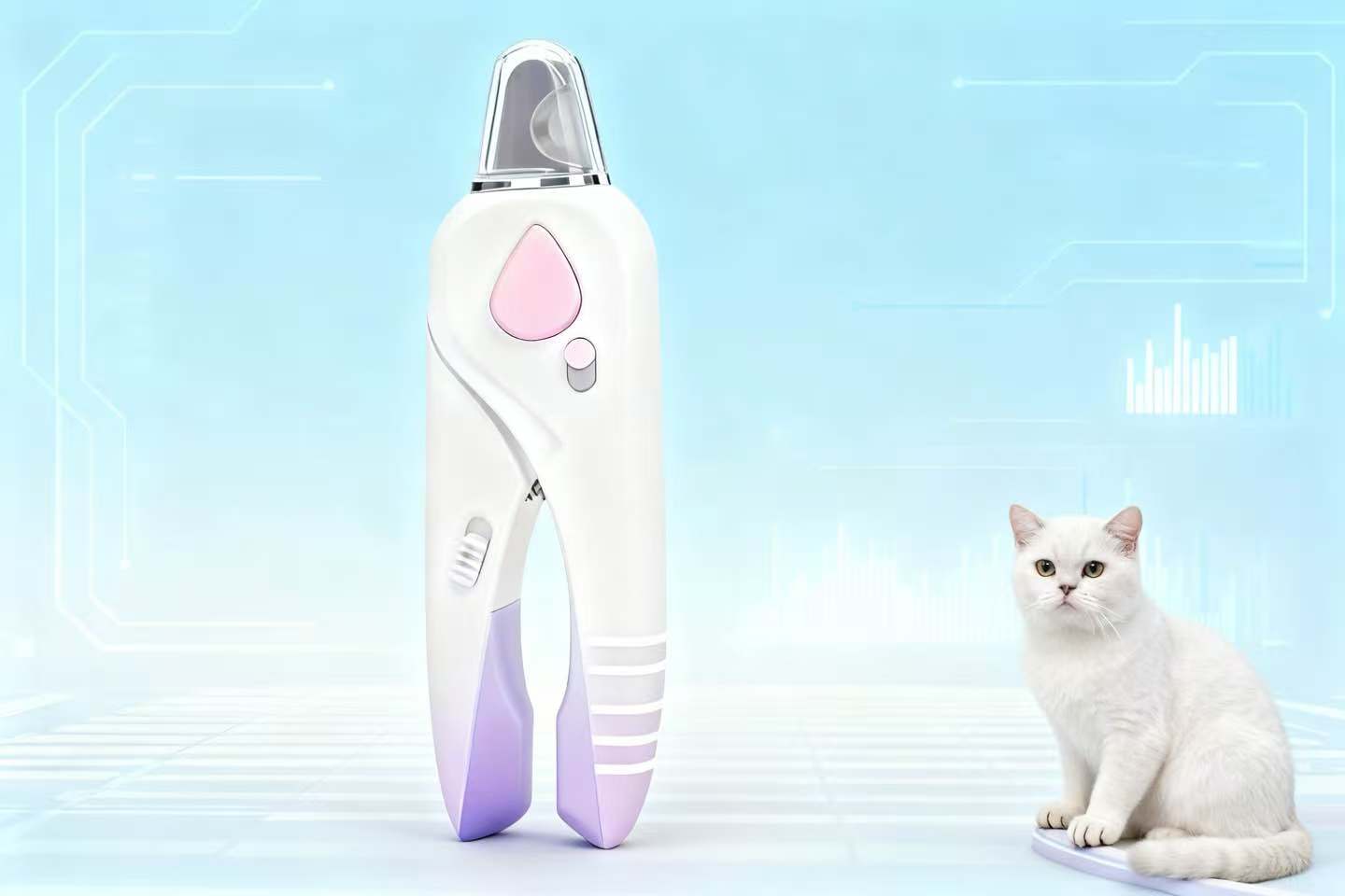Translation: Cat Nail Trimming Challenges and the Rise of Smart Pet Nail Clippers