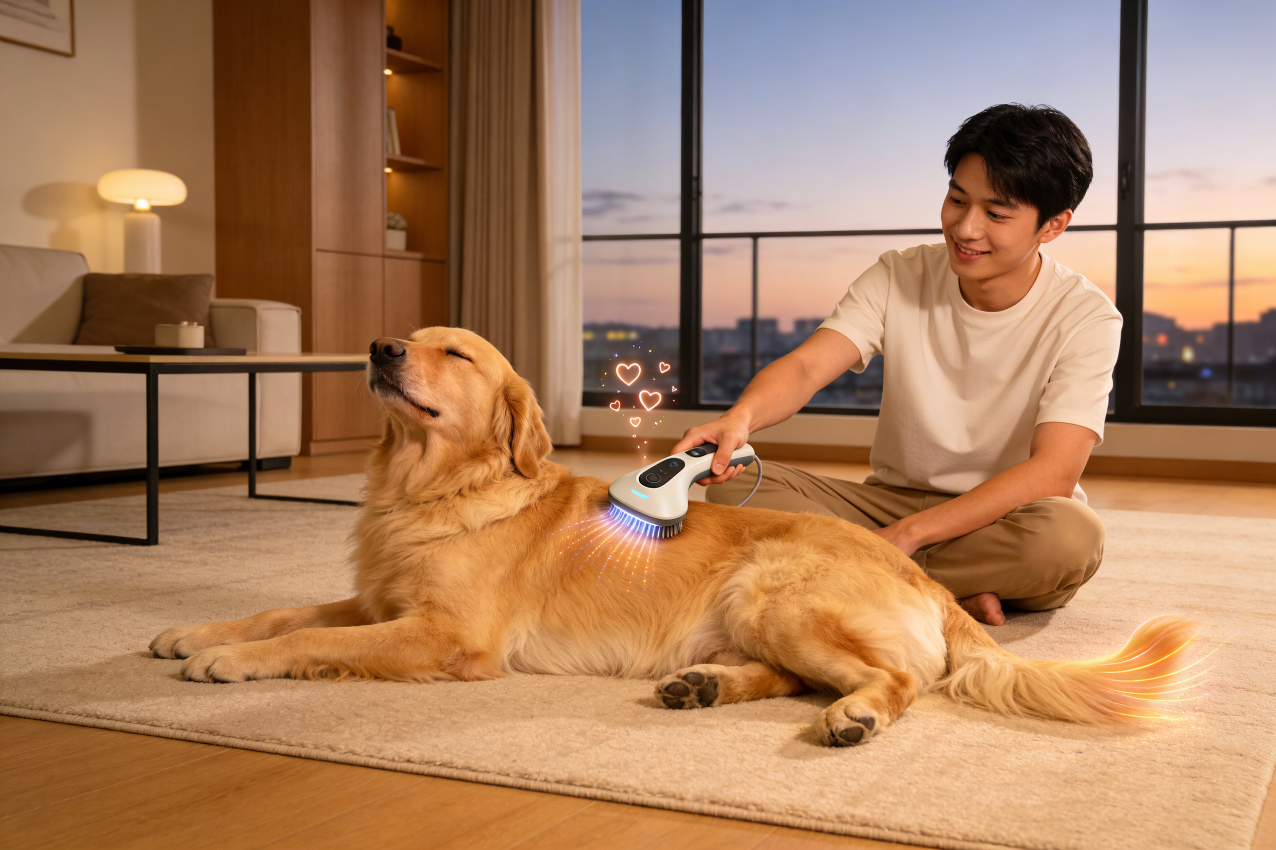 From Tool to Toy: How Interactive Pet Grooming Brushes Are Creating a New Category in Overseas Human-Pet Bonding