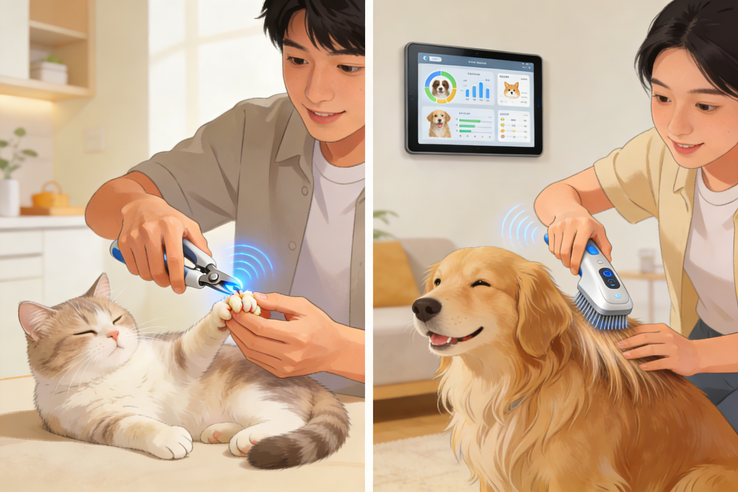 From “Functional” to “Exceptional”: How Upgraded Cross-Border Pet Care Tools Like Smart Nail Clippers and Detangling Brushes Are Winning Over Gen Z Pet Owners