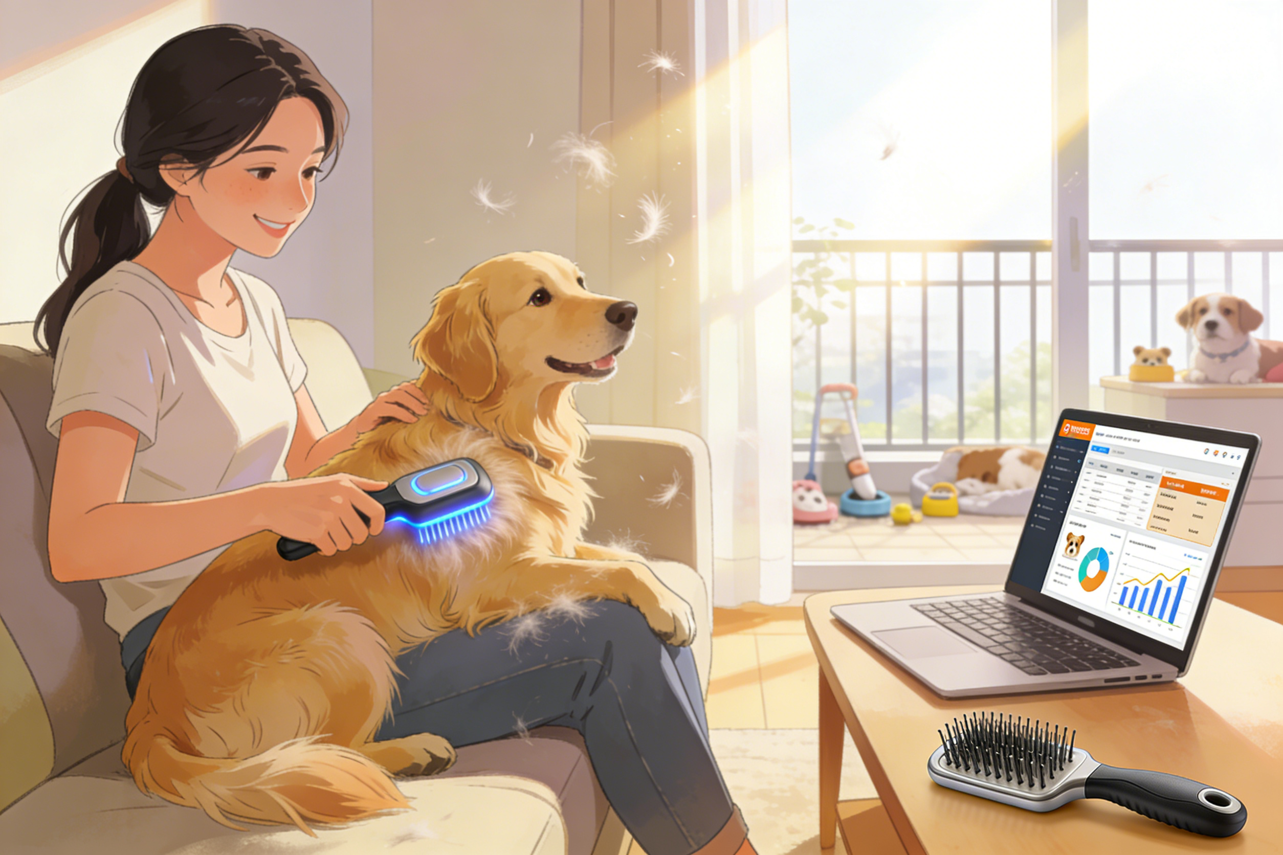 Following the “Pet Economics” Trend: Cross-border Platform Data Reveals Multi-Functional Pet Brushes Becoming a Household’s Second Essential