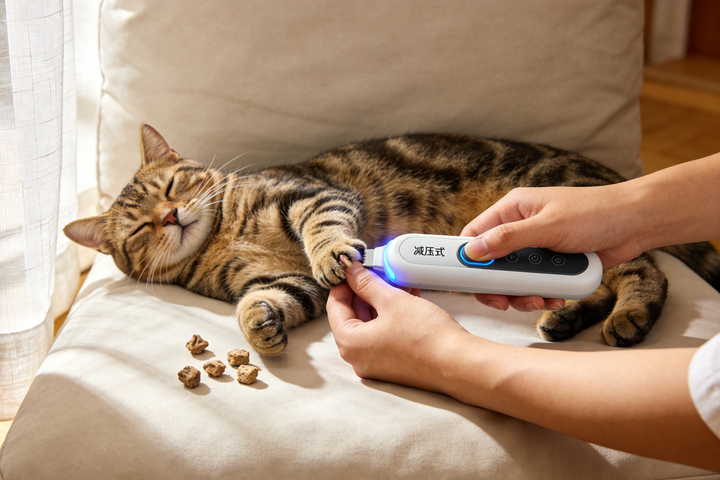 为什么你的猫一见指甲剪就跑？跨境热销“减压式”修剪工具正在改变这一行为---阳江美飞五金制品有限公司