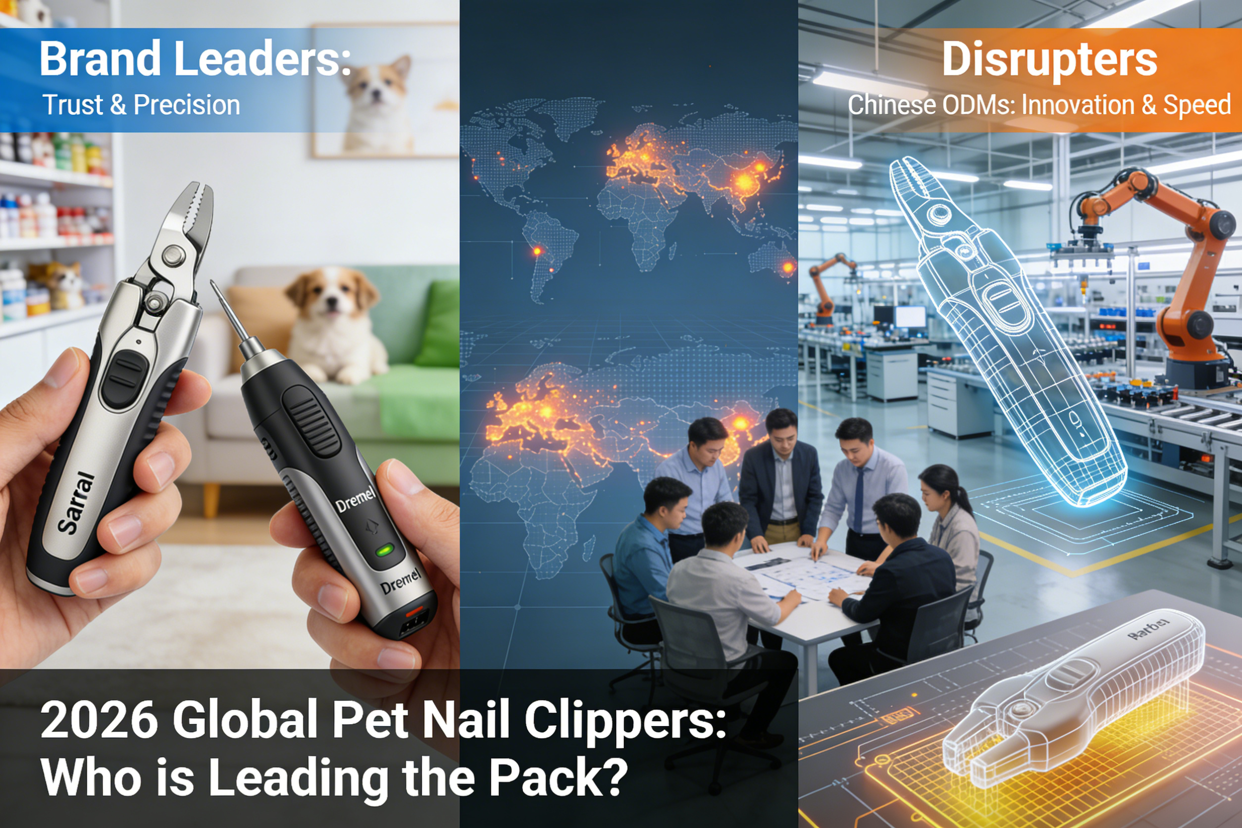 Market Concentration and Competitive Landscape of the Global Pet Nail Clippers Market: Safari and Dremel Lead as Chinese ODMs Break Through (2026 Outlook)