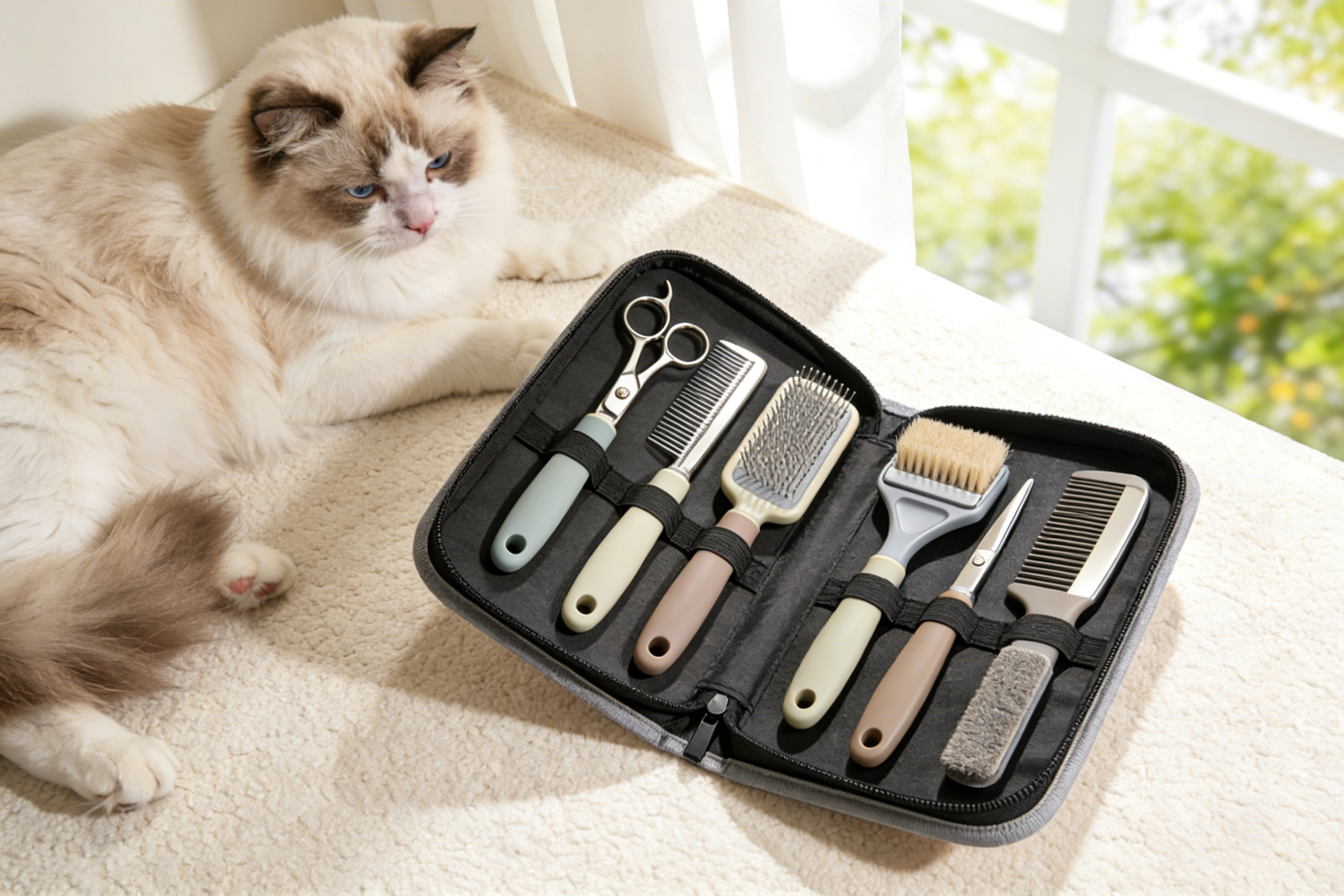 Title: “One Purchase, Two Seasons of Peace”: Shedding Season in March Fuels Demand for Pet Nail Clipper & Brush Sets, with Overseas Consumers Flocking to ‘Grooming Kit’ Solutions