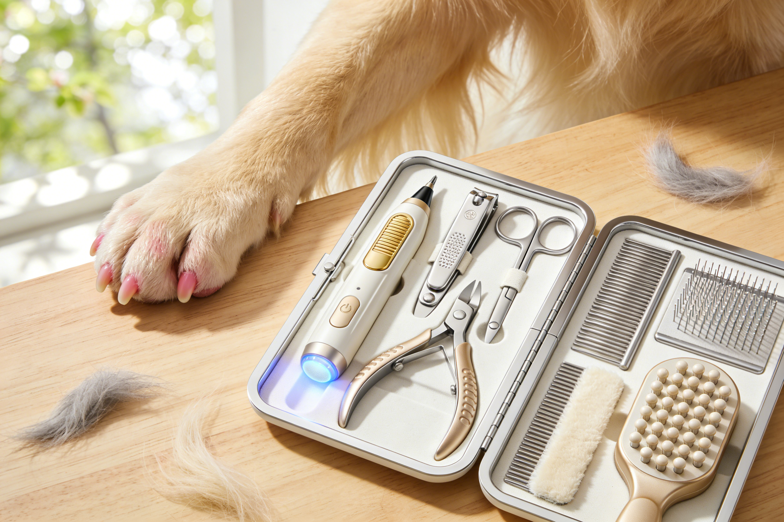 搜索量暴涨230%！“pet nail clipper grooming kit”成3月谷歌热搜词，春季换毛季催生指甲剪+梳具组合需求