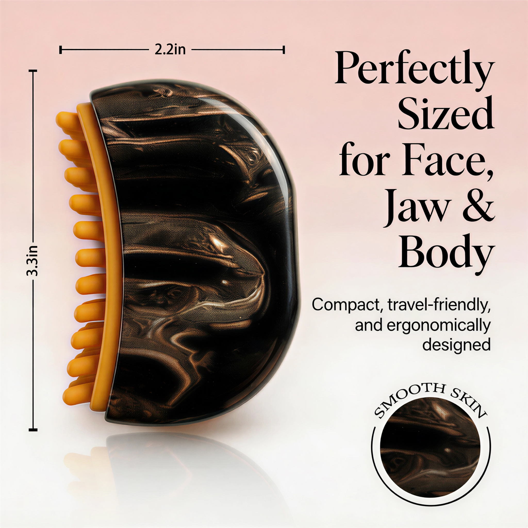 跨境私模新品2026面部淋巴刷 身体刷脸部刮痧 亚马逊沃尔玛TK爆款