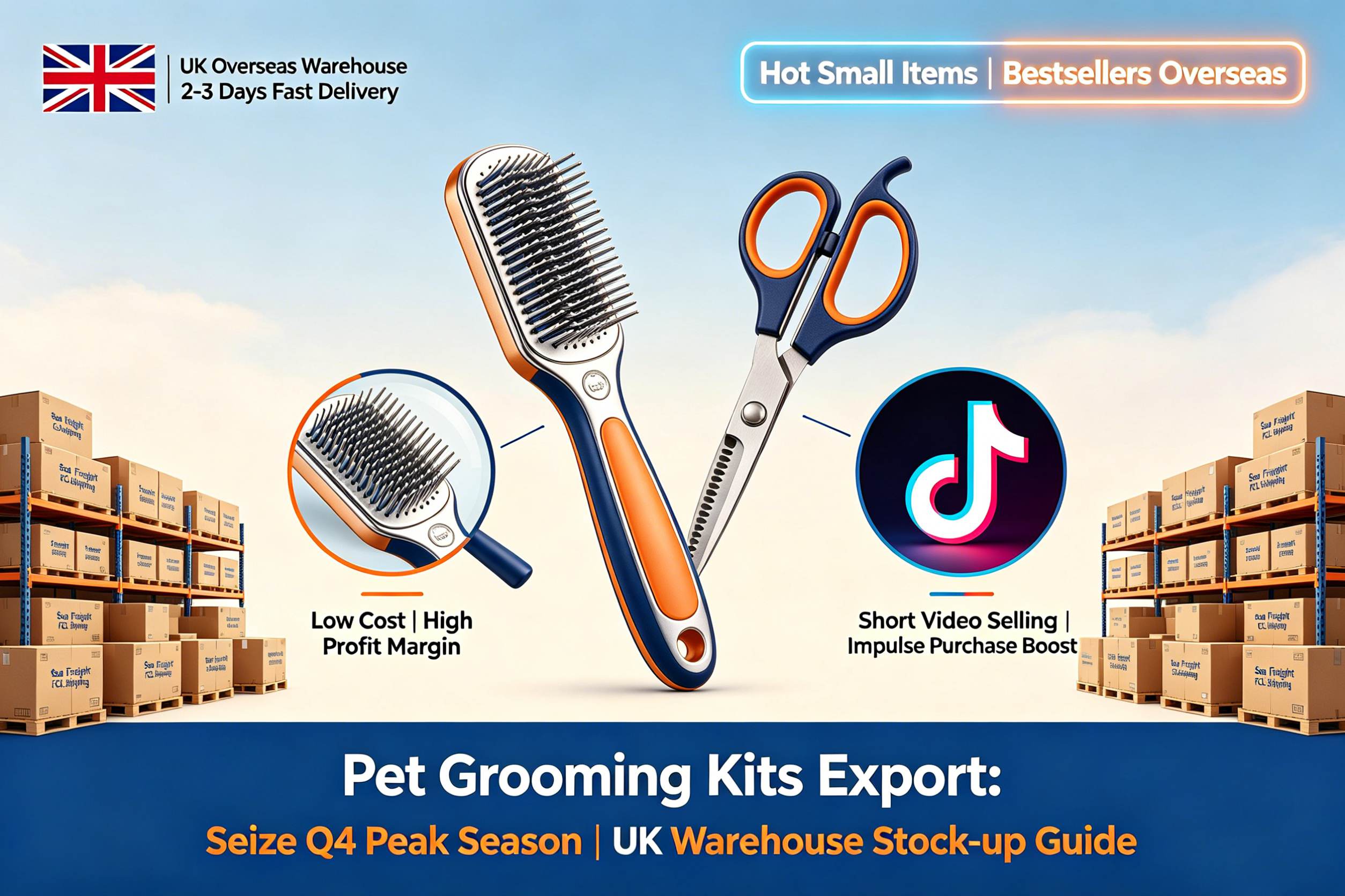 Pet Nail Clippers: The "Lightweight Champion" of UK Cross-Border E-Commerce and a Strategic Guide to UK Fulfillment Centre Preparation for Q4 Peaks