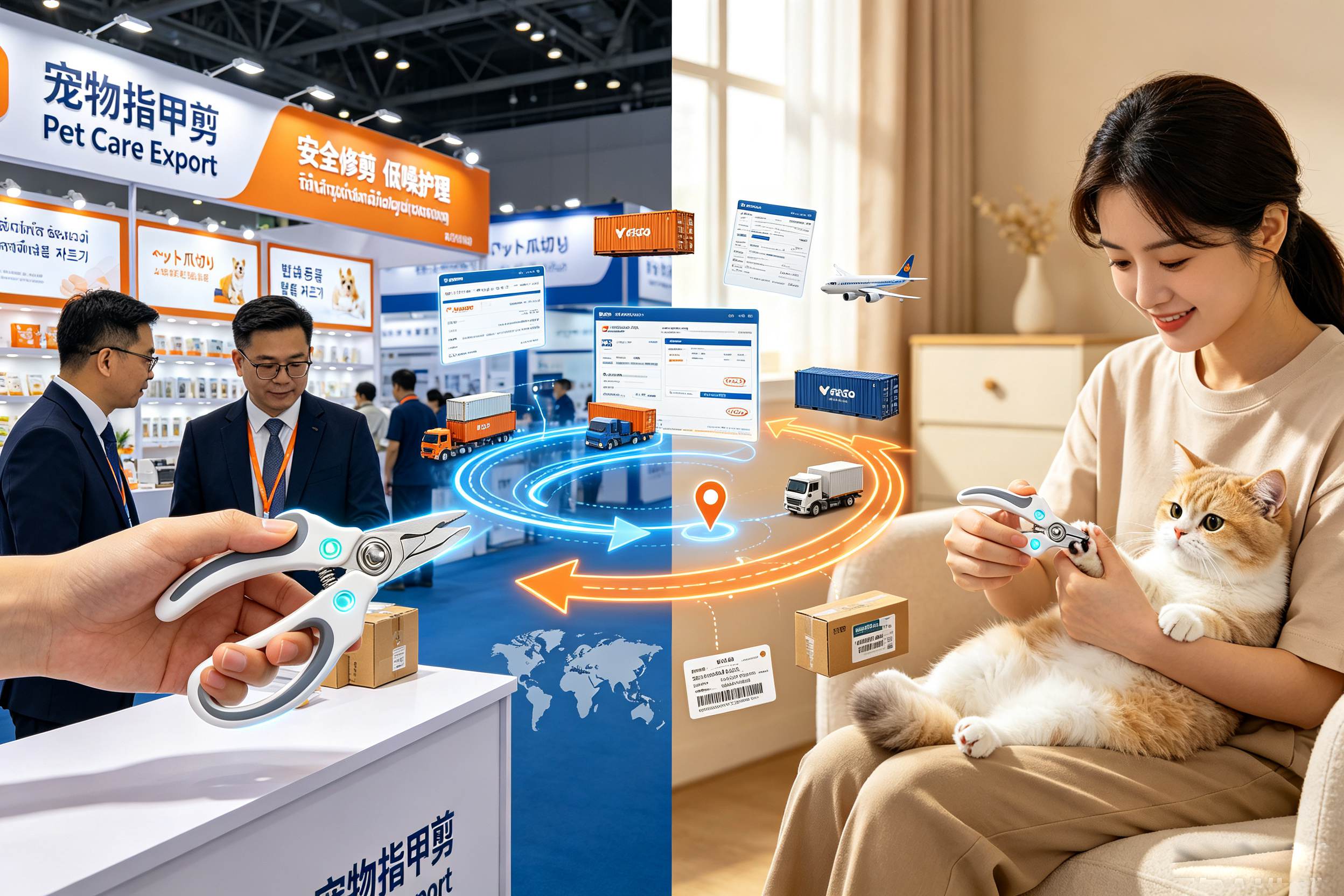 From East China Fair to Southeast Asia Pet Expo: Pet Nail Clippers Forge a Strong Export Path, as Chinese Brands Win Overseas Orders via Specialized Functionality and Branding