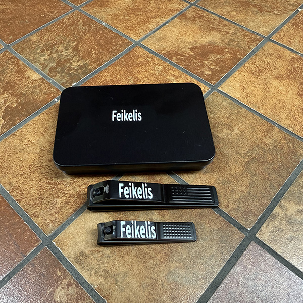 Feikelis Nail clippers Set 2 pcs,High Quanlity stainless steel Nail clippers