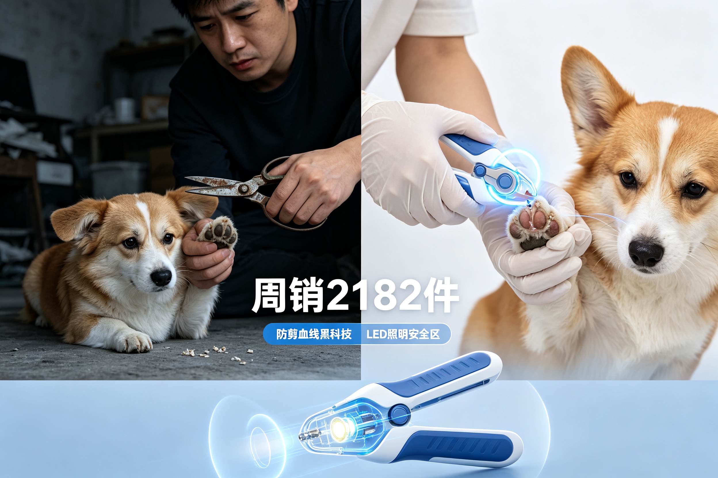 安全设计成底牌：周销2182件的宠物指甲剪如何在Shopee突围？