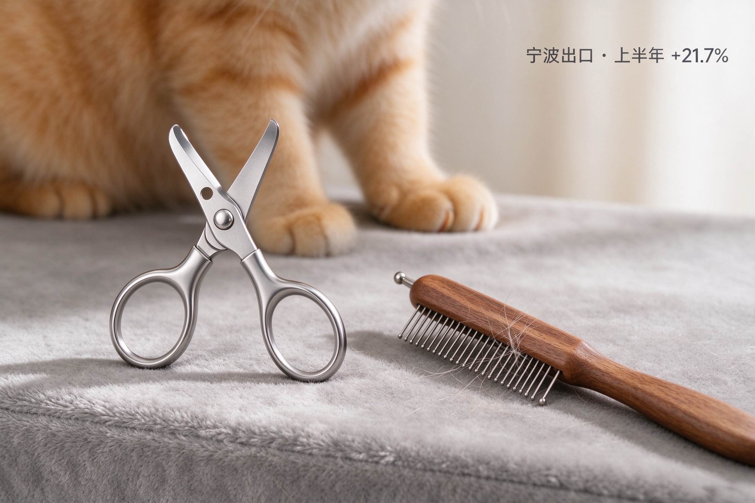 宁波宠物用品出口半年暴涨21.7%，宠物指甲剪、梳子等细分工具成“隐形爆款”